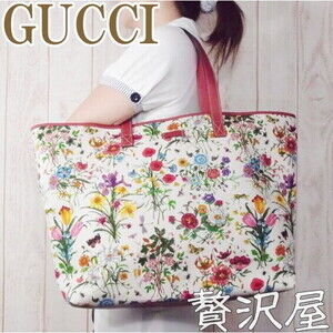Gucci Flora Flower Tote Bag